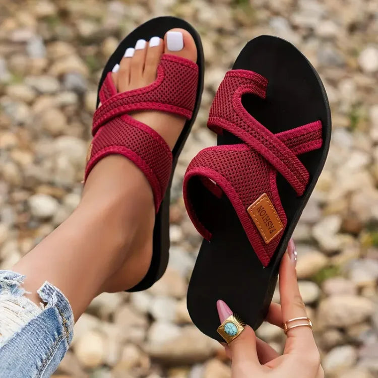 Orthopedic Sandals | Slip-On | Ergonomic | Sport Sandals | Women's Slides-Fashion Nora