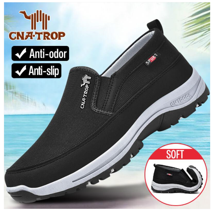 Orthopedic Shoes - Slip On - Arch Support - Plimsolls - Walking Shoes-Fashion Nora