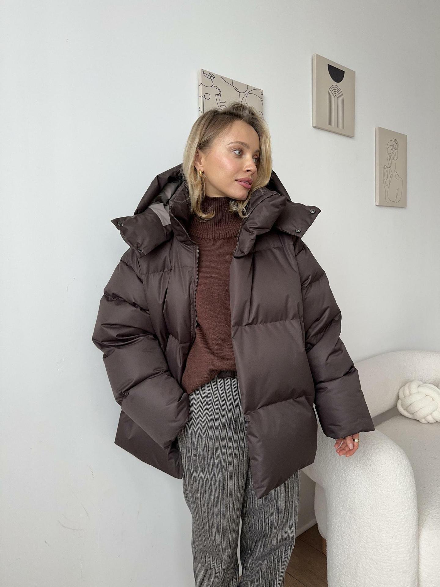 Puffer Jacket - Hooded - Warm - Padded Jacket - Women's Winter Jacket-Fashion Nora