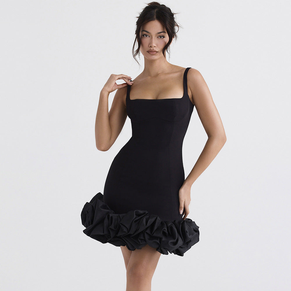 Rosalie Ruffle | Mini Dress-Fashion Nora