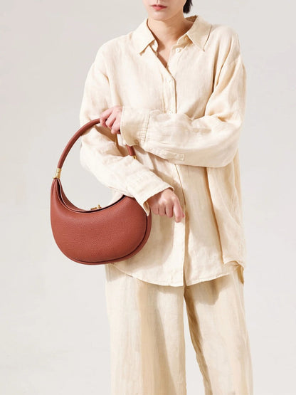 Shoulder Bag - Small - Fashion - Leather Bag - Handbag-Fashion Nora