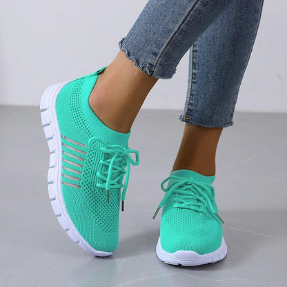Slip-On Sneakers - Breathable- Orthopedic - Mesh Sneakers - Women's Trainers-Fashion Nora
