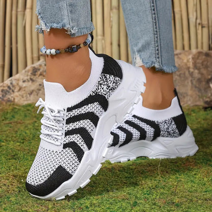 Slip On Sneakers, Slide In, Comfortable, Mesh Sneakers, Sports Shoes-Fashion Nora