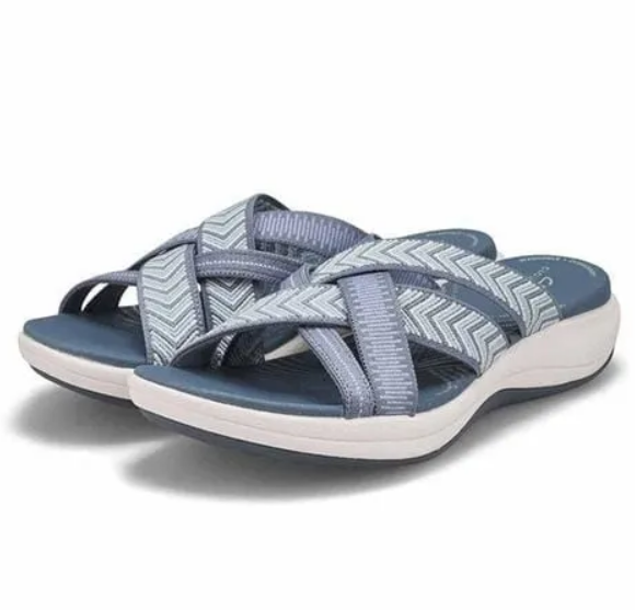Sport Slides | Orthopedic | Ergonomic | Slip-On Sandals | Women's Slides-Fashion Nora