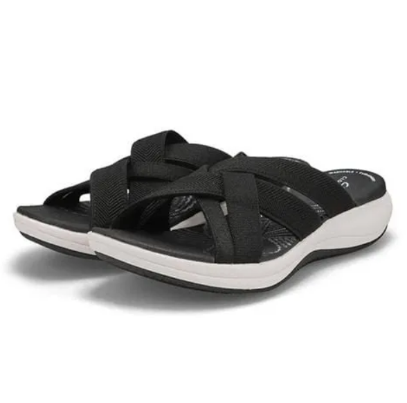 Sport Slides | Orthopedic | Ergonomic | Slip-On Sandals | Women's Slides-Fashion Nora