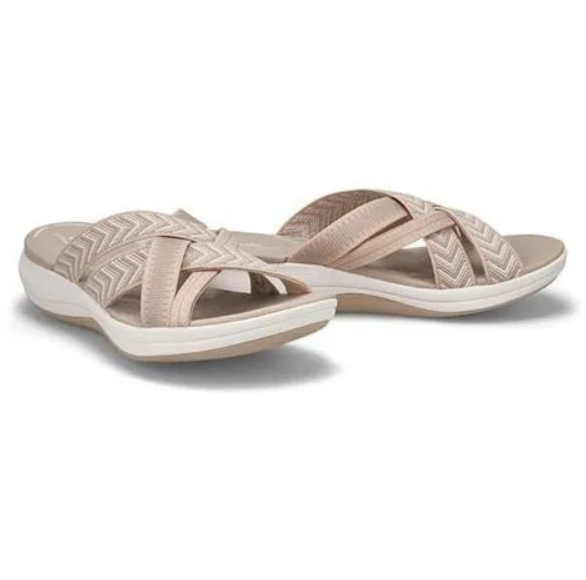 Sport Slides | Orthopedic | Ergonomic | Slip-On Sandals | Women's Slides-Fashion Nora
