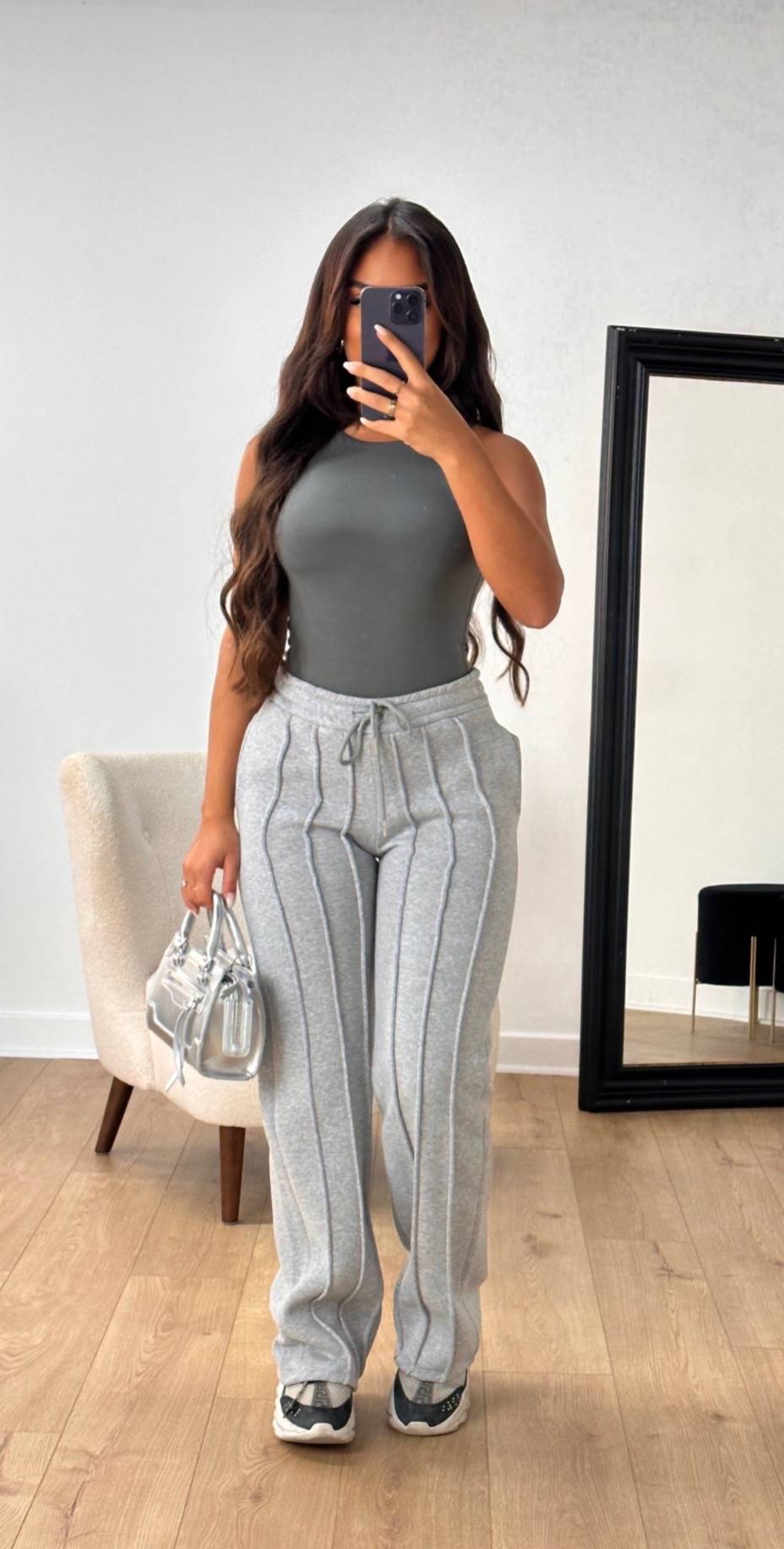 Striped Joggers-Fashion Nora