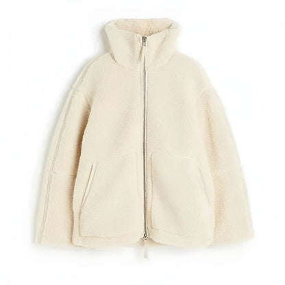 Teddy Coat | Oversized | Teddy Fleece Jacket | Women's Winter Jacket-Fashion Nora