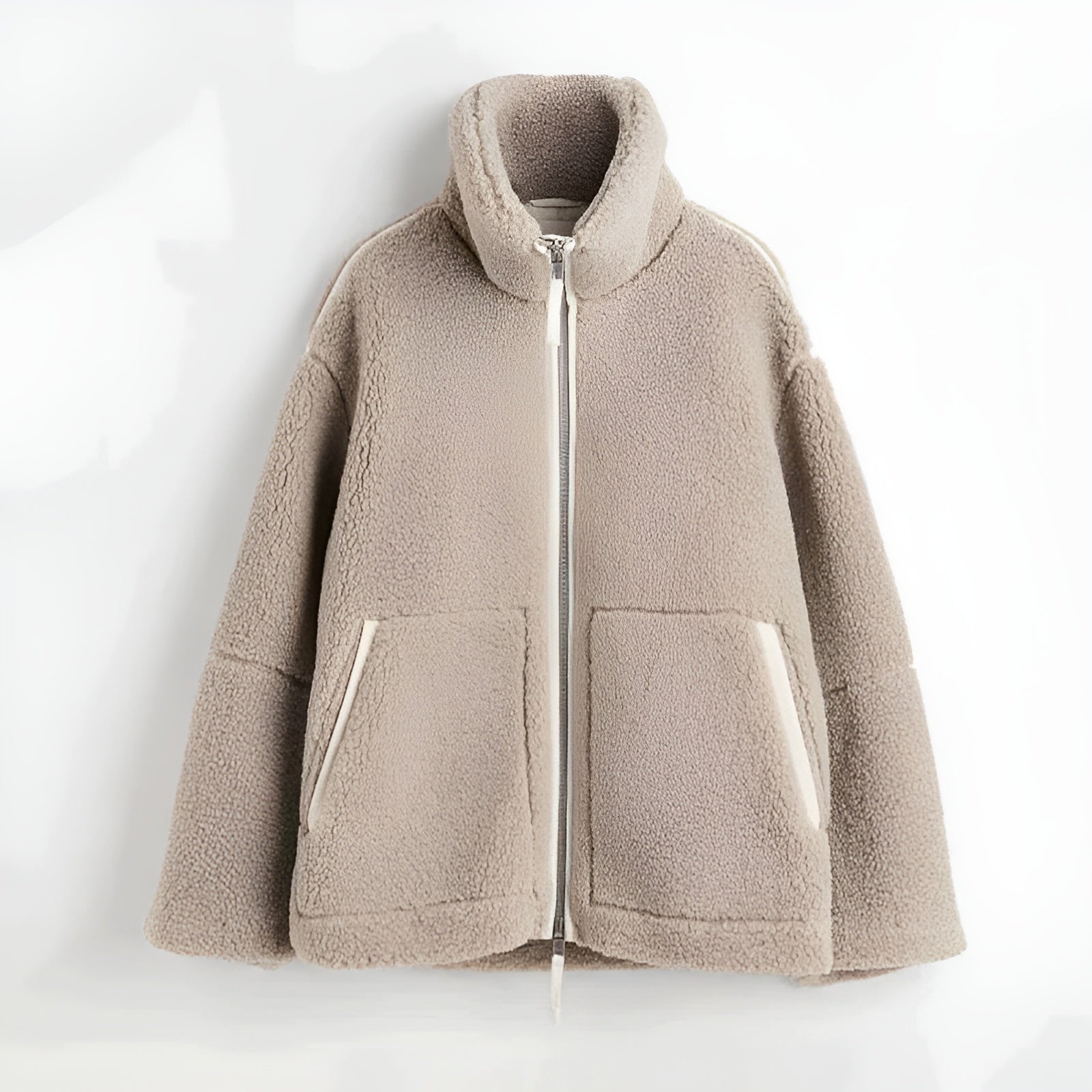 Teddy Coat | Oversized | Teddy Fleece Jacket | Women's Winter Jacket-Fashion Nora