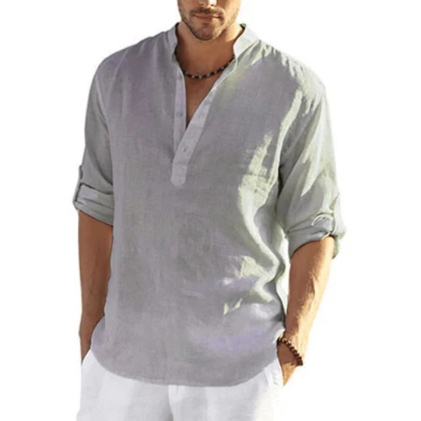 Thomas Shirt | Airy summer shirt for men-Fashion Nora