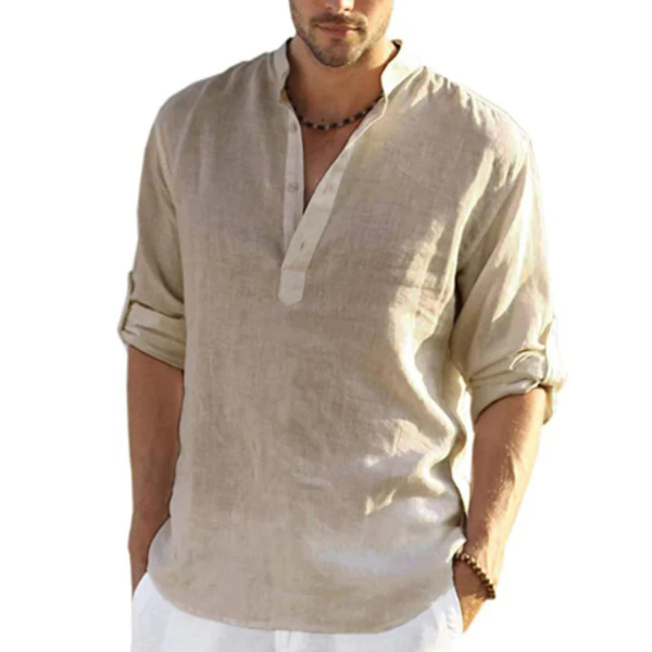 Thomas Shirt | Airy summer shirt for men-Fashion Nora