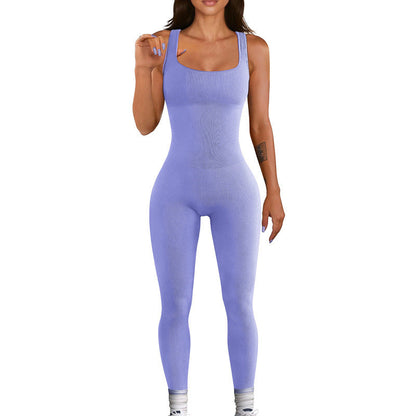 Waist Wizard Gym Jumpsuit-Fashion Nora