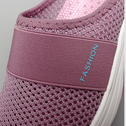 Walking Shoes | Air Cushion | Mesh | Slip-On Shoes | Orthopedic Shoes-Fashion Nora