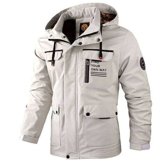 Windbreaker - Hooded - Weatherproof - Ski Jacket - Winter Jacket-Fashion Nora