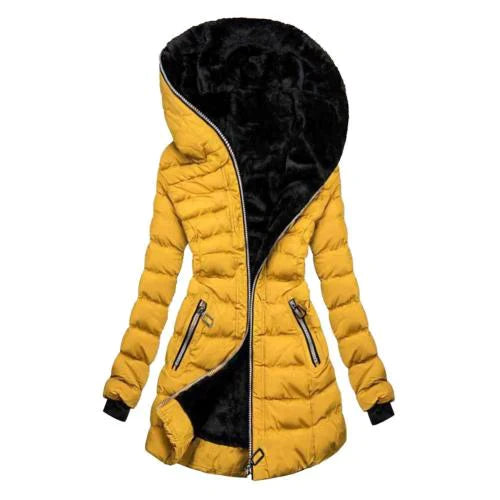 Winter Jacket - Hooded - Fur Lined - Winter Coats Women - Winter Parka-Fashion Nora