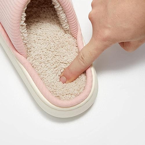 Winter Slippers - Thick Sole - Slip-On - House Slippers - Fluffy Slides-Fashion Nora