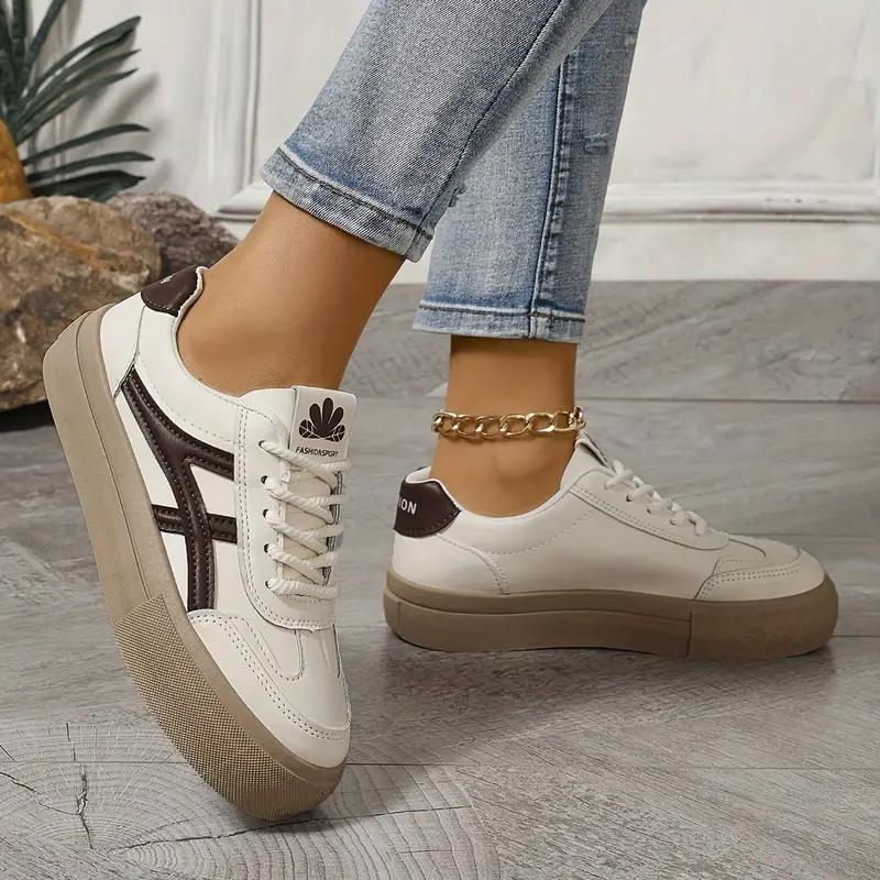 Womens chunky fashion skate shoes