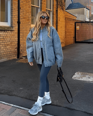 Woolen Jacket - Button-Up - Pockets - Oversized Jacket - Women's Jacket-Fashion Nora