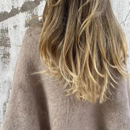 Woolen Jacket - Short - Loose Fit - Autumn Jacket - Women's Clothing-Fashion Nora