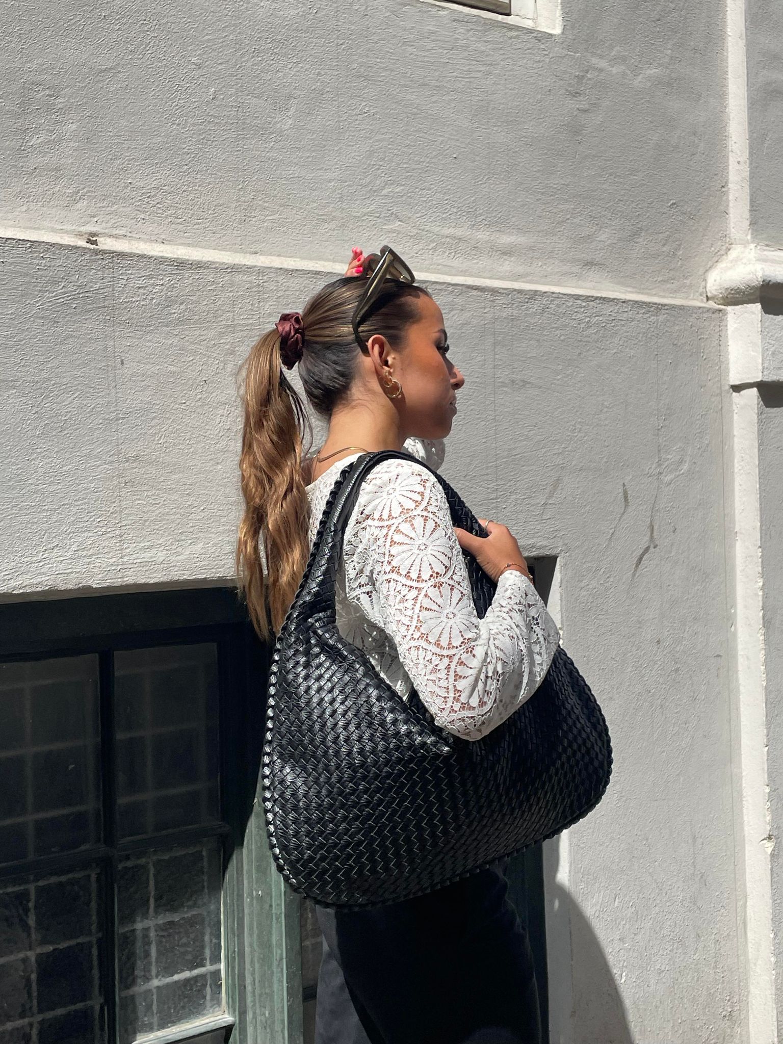 Woven Bag | One Strap | Large | Shoulder Bag | Women's Handbag-Fashion Nora